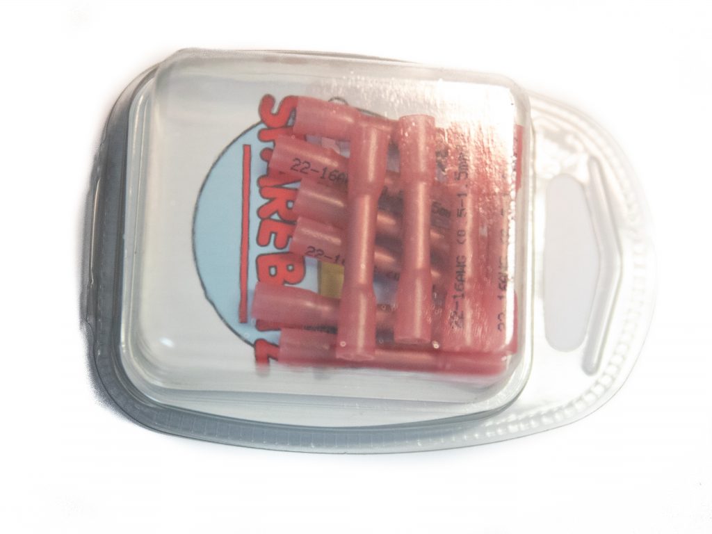 Red 3 7mm Heat Shrink Butt Connectors Belleek Motor Supplies