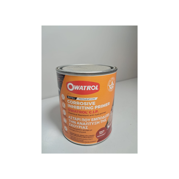 OWATAROL Corrosive Inhibiting Primer Chemical Resistant anti rust primer Brick Red