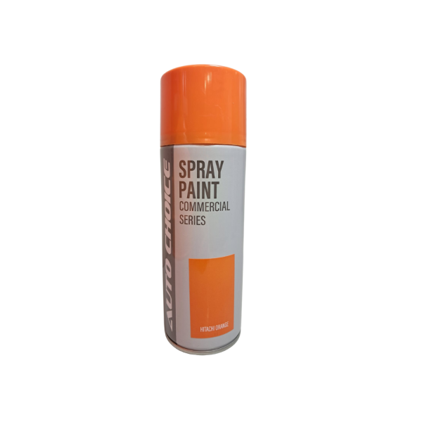 Spray Paint Commercial Series Hitachi Orange