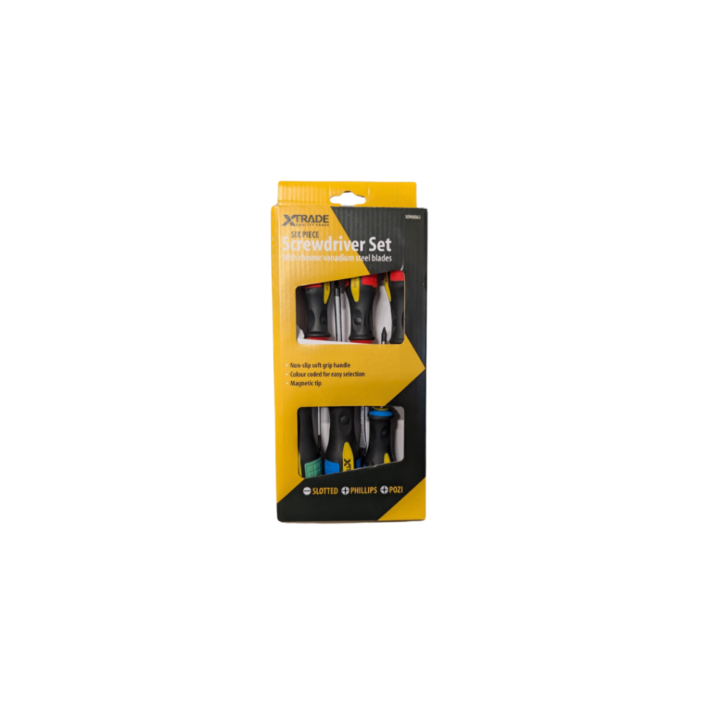 X Trade Screwdriver 6 piece